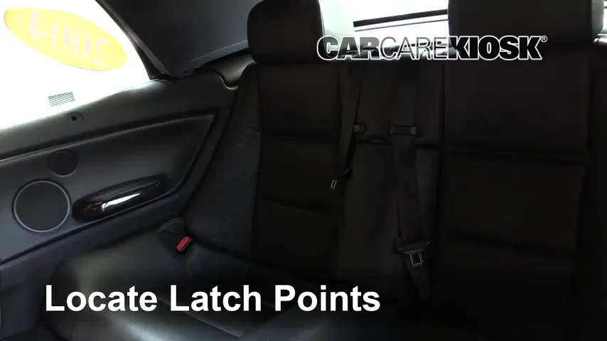 2004 BMW 330Ci 3.0L 6 Cyl. Convertible Car Seats Install